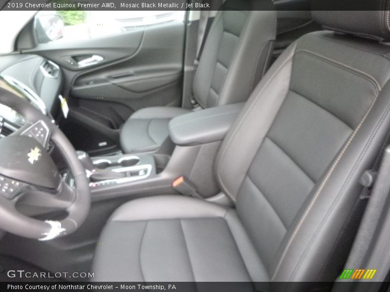 Mosaic Black Metallic / Jet Black 2019 Chevrolet Equinox Premier AWD
