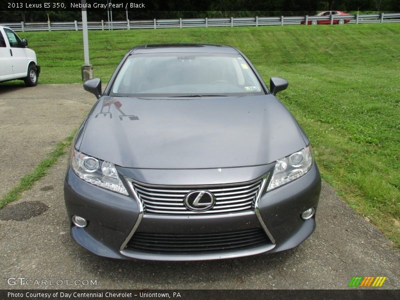 Nebula Gray Pearl / Black 2013 Lexus ES 350