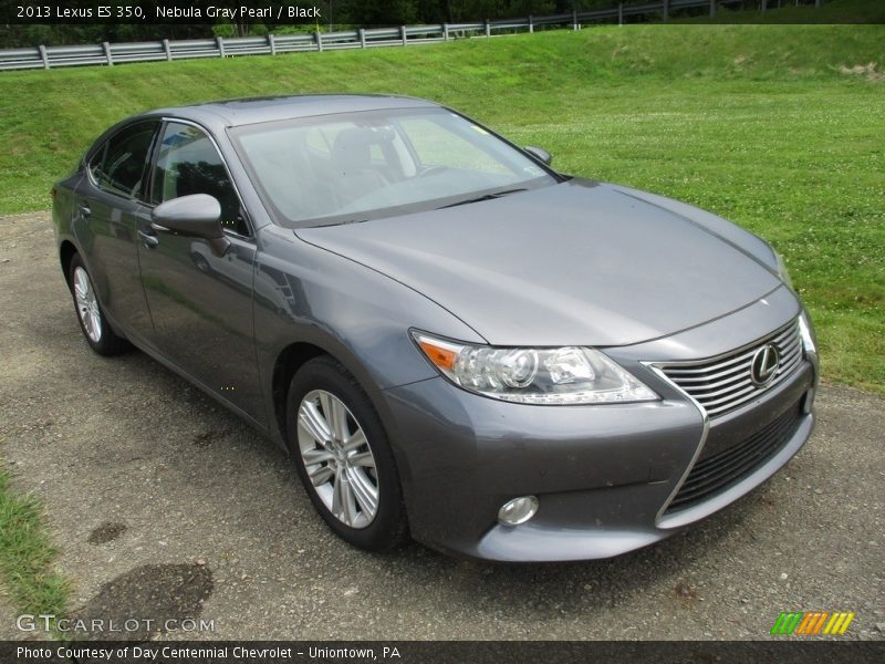 Nebula Gray Pearl / Black 2013 Lexus ES 350
