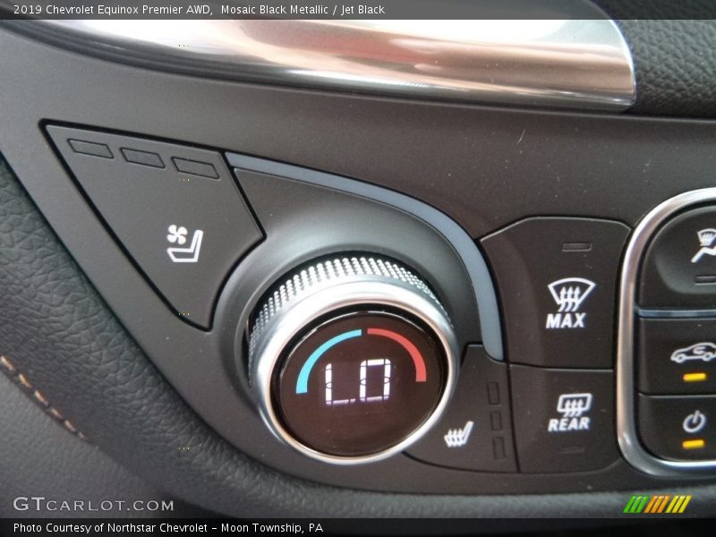 Mosaic Black Metallic / Jet Black 2019 Chevrolet Equinox Premier AWD