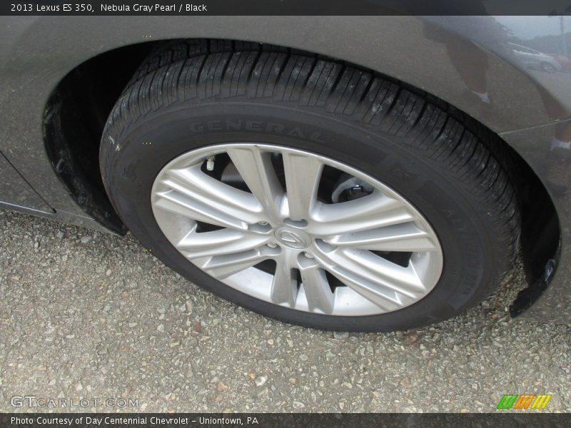 Nebula Gray Pearl / Black 2013 Lexus ES 350