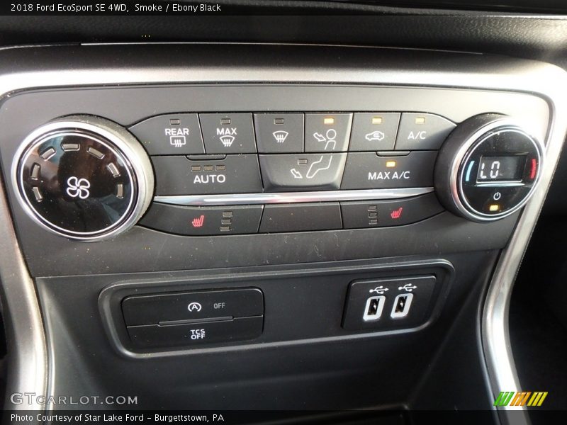 Smoke / Ebony Black 2018 Ford EcoSport SE 4WD