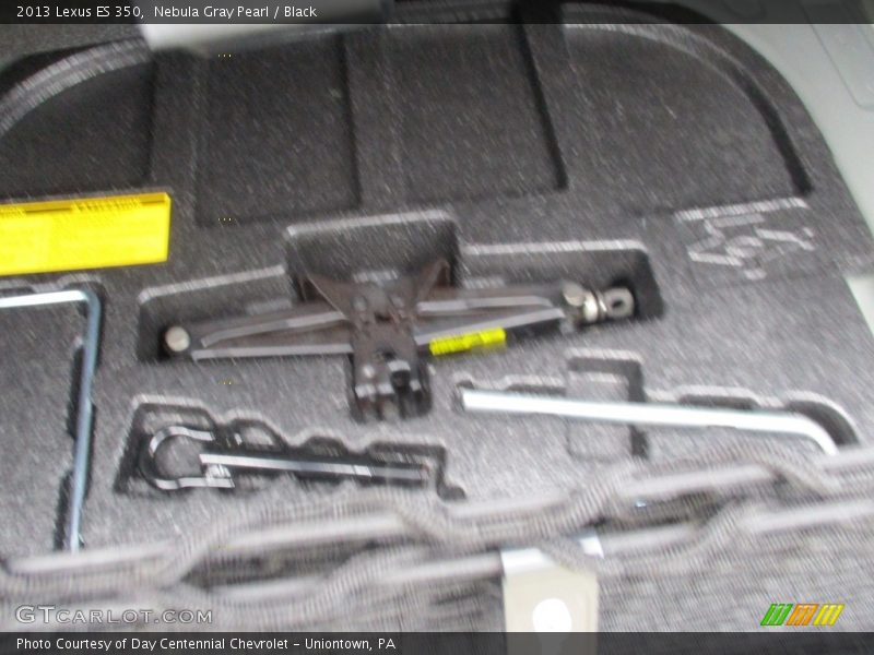 Nebula Gray Pearl / Black 2013 Lexus ES 350