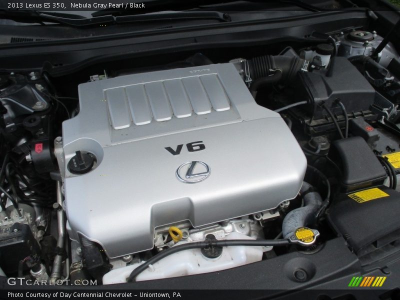 Nebula Gray Pearl / Black 2013 Lexus ES 350