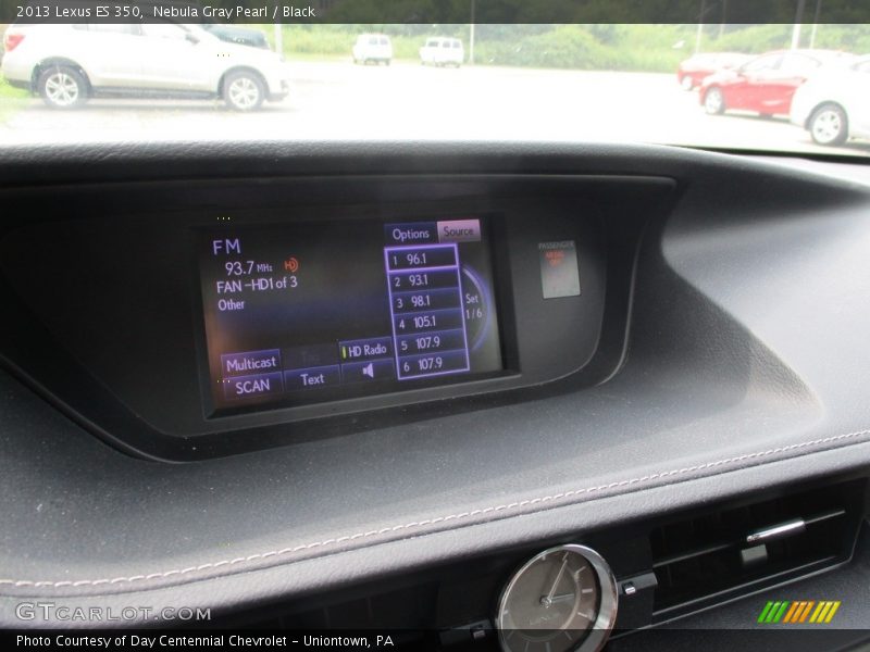 Nebula Gray Pearl / Black 2013 Lexus ES 350
