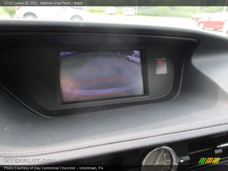 Nebula Gray Pearl / Black 2013 Lexus ES 350
