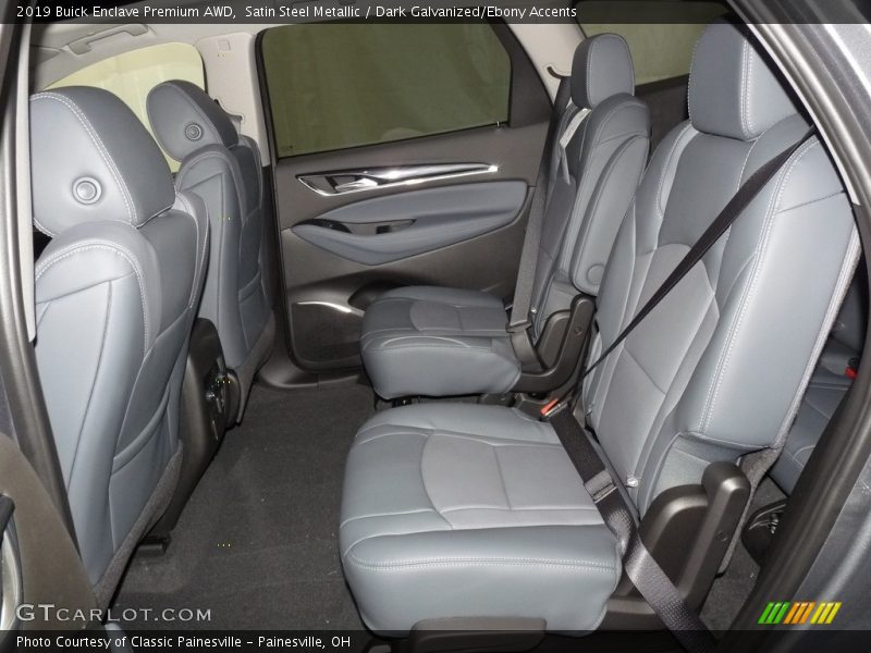 Satin Steel Metallic / Dark Galvanized/Ebony Accents 2019 Buick Enclave Premium AWD