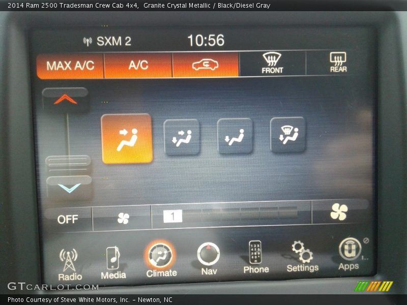 Granite Crystal Metallic / Black/Diesel Gray 2014 Ram 2500 Tradesman Crew Cab 4x4