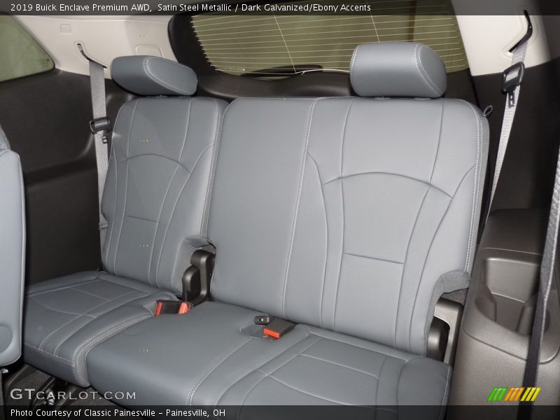 Satin Steel Metallic / Dark Galvanized/Ebony Accents 2019 Buick Enclave Premium AWD