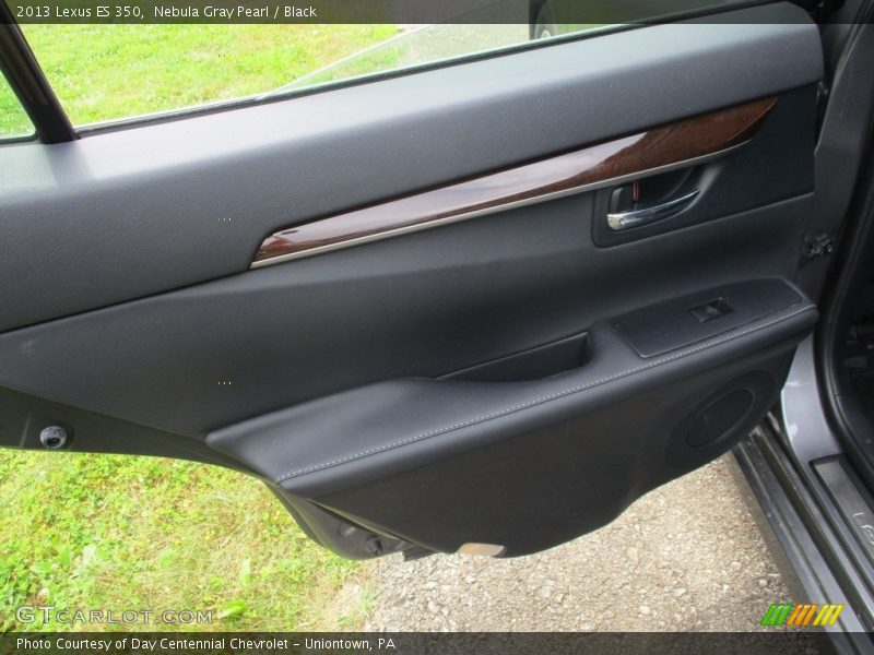 Nebula Gray Pearl / Black 2013 Lexus ES 350