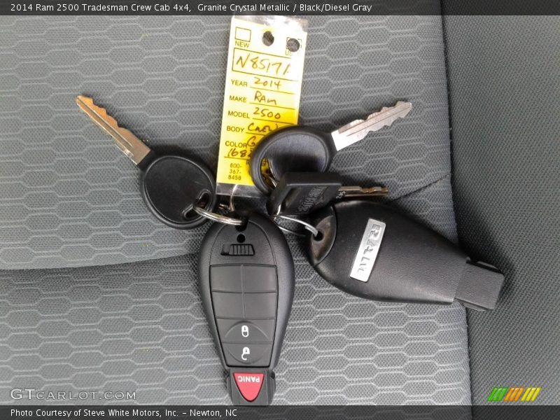 Granite Crystal Metallic / Black/Diesel Gray 2014 Ram 2500 Tradesman Crew Cab 4x4