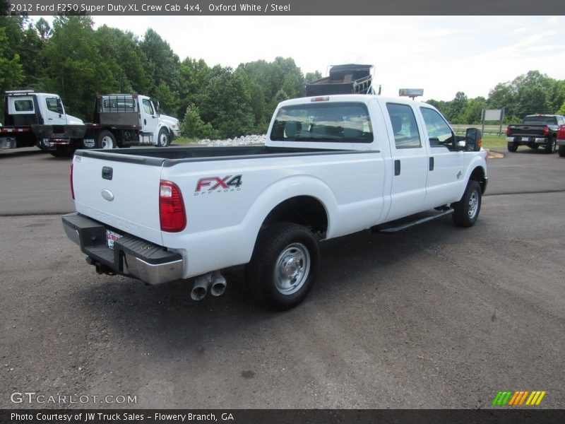 Oxford White / Steel 2012 Ford F250 Super Duty XL Crew Cab 4x4