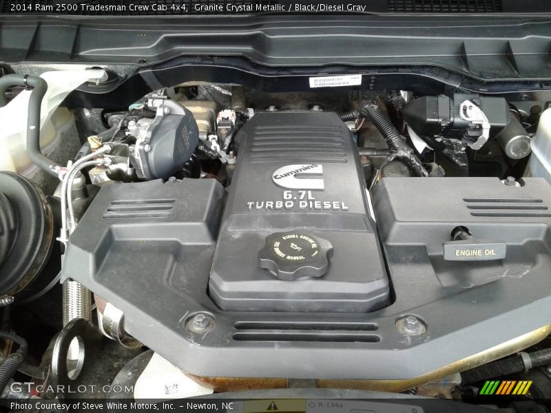 Granite Crystal Metallic / Black/Diesel Gray 2014 Ram 2500 Tradesman Crew Cab 4x4