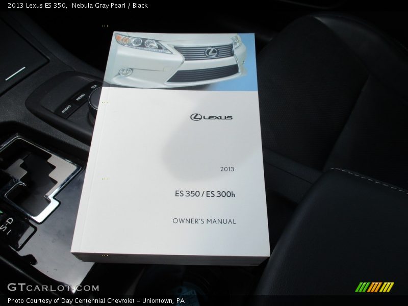Nebula Gray Pearl / Black 2013 Lexus ES 350