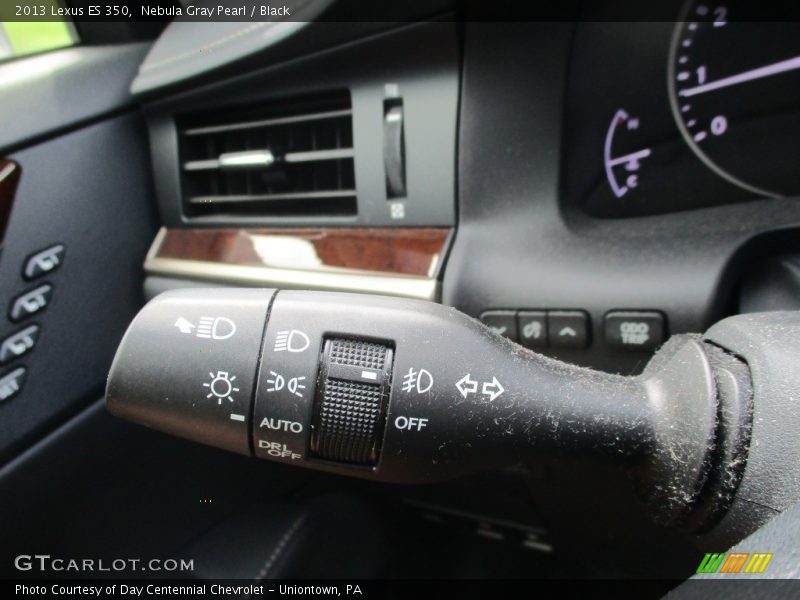 Nebula Gray Pearl / Black 2013 Lexus ES 350