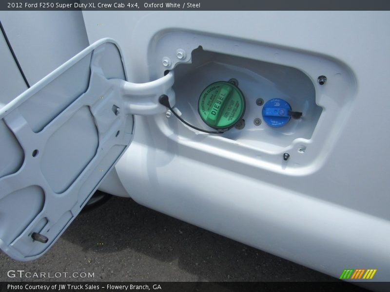 Oxford White / Steel 2012 Ford F250 Super Duty XL Crew Cab 4x4