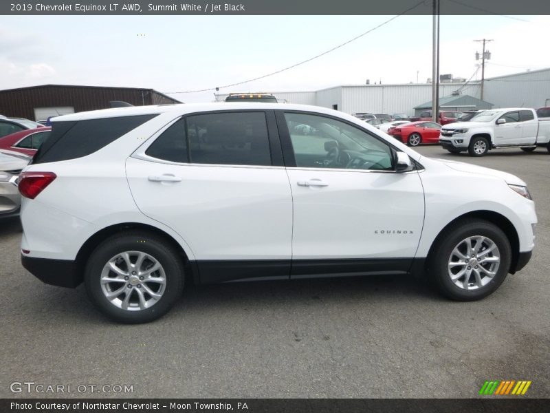 Summit White / Jet Black 2019 Chevrolet Equinox LT AWD