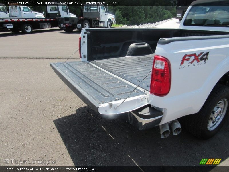 Oxford White / Steel 2012 Ford F250 Super Duty XL Crew Cab 4x4