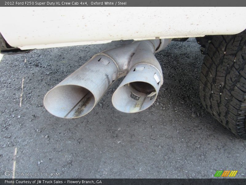 Oxford White / Steel 2012 Ford F250 Super Duty XL Crew Cab 4x4
