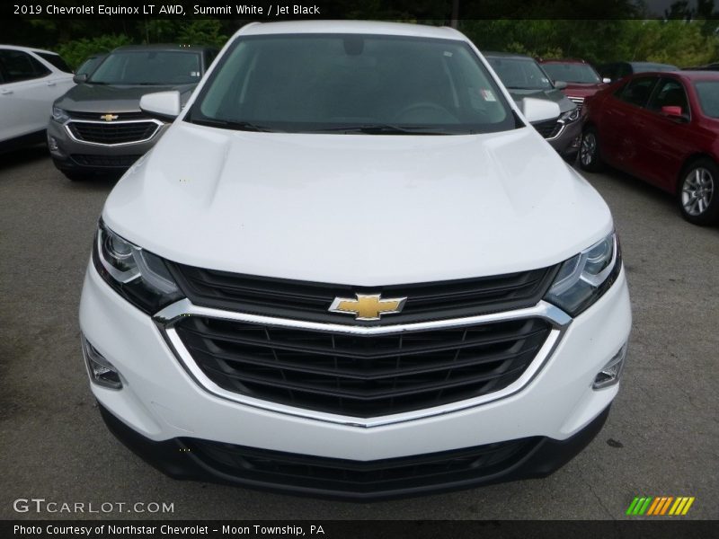 Summit White / Jet Black 2019 Chevrolet Equinox LT AWD