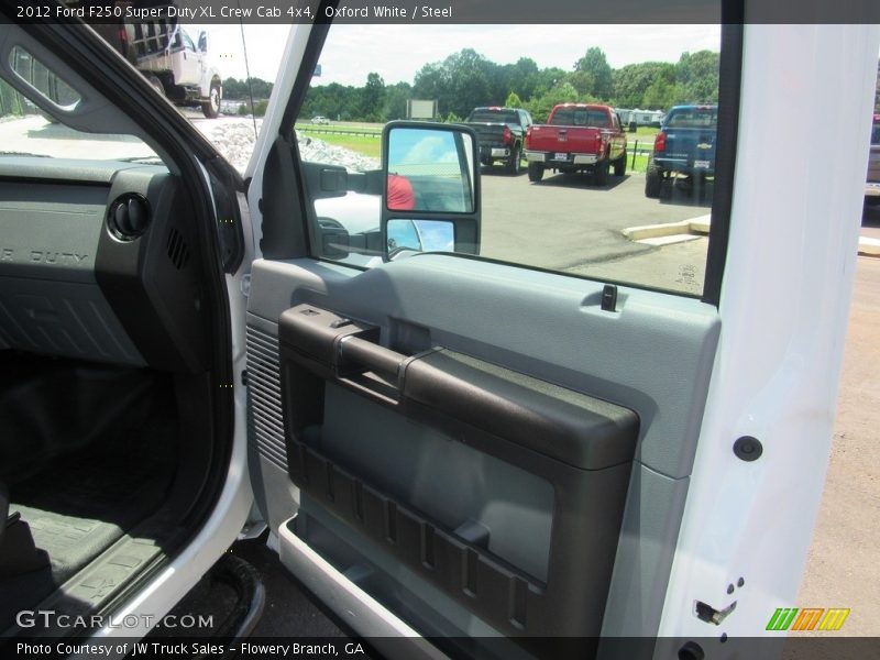 Oxford White / Steel 2012 Ford F250 Super Duty XL Crew Cab 4x4