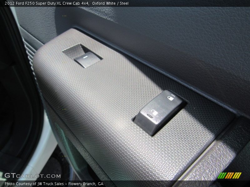 Oxford White / Steel 2012 Ford F250 Super Duty XL Crew Cab 4x4