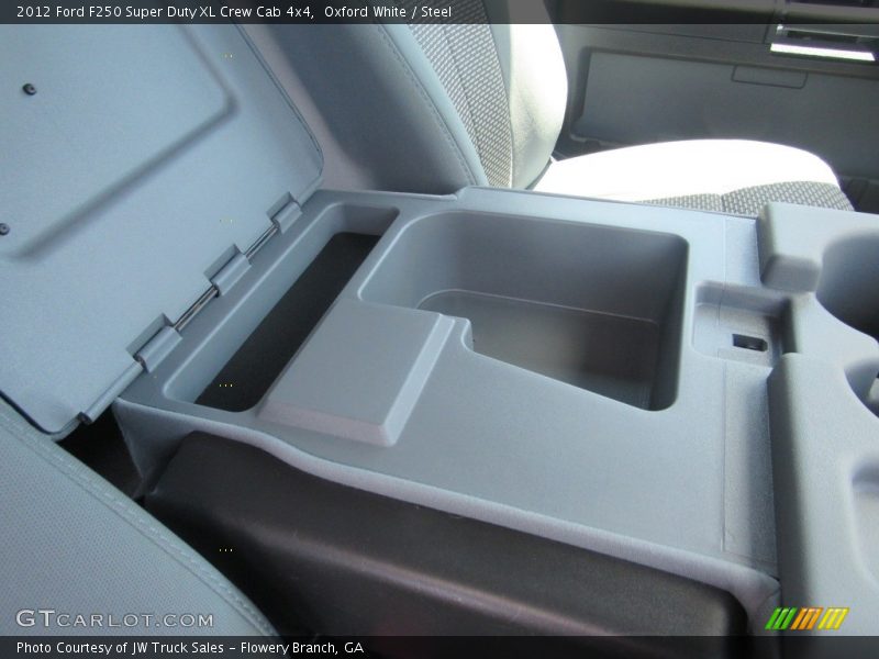 Oxford White / Steel 2012 Ford F250 Super Duty XL Crew Cab 4x4