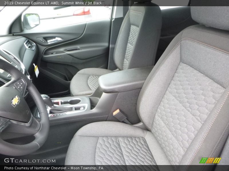 Summit White / Jet Black 2019 Chevrolet Equinox LT AWD