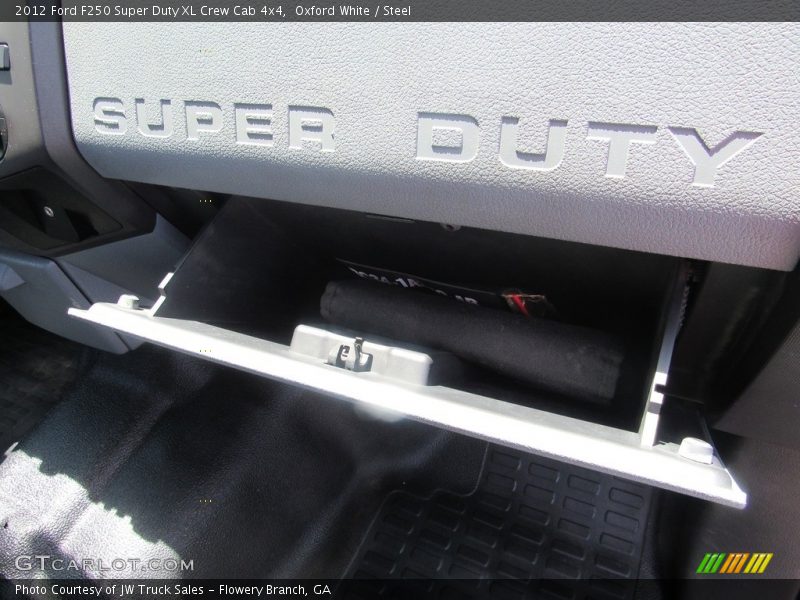 Oxford White / Steel 2012 Ford F250 Super Duty XL Crew Cab 4x4