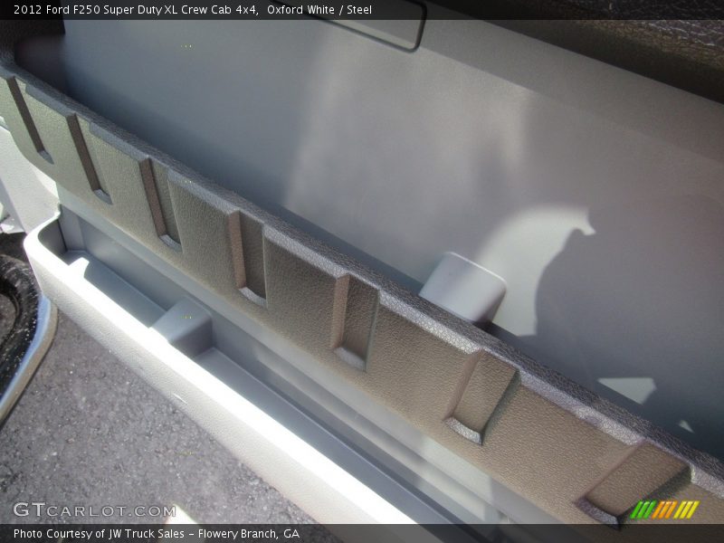 Oxford White / Steel 2012 Ford F250 Super Duty XL Crew Cab 4x4
