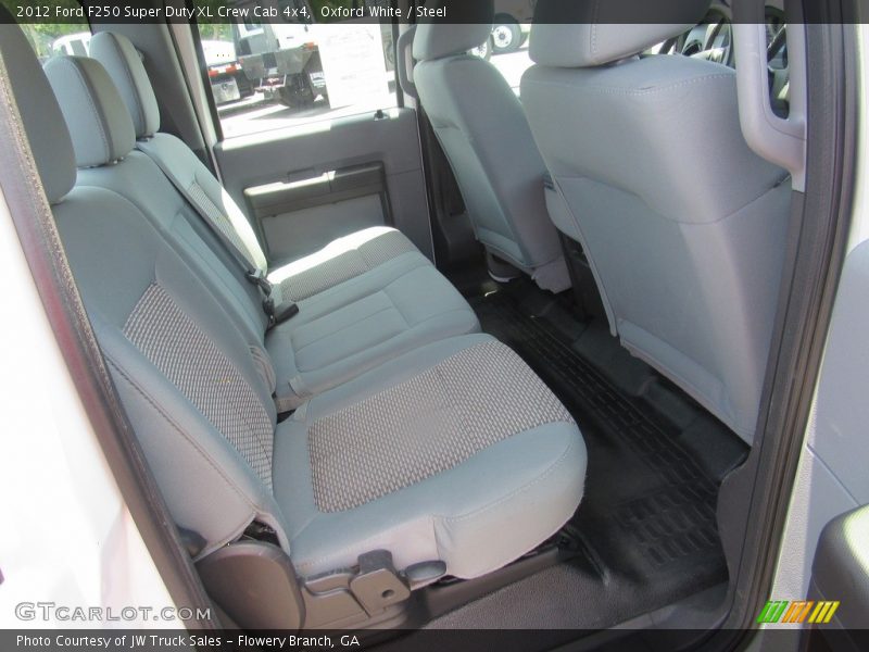 Oxford White / Steel 2012 Ford F250 Super Duty XL Crew Cab 4x4