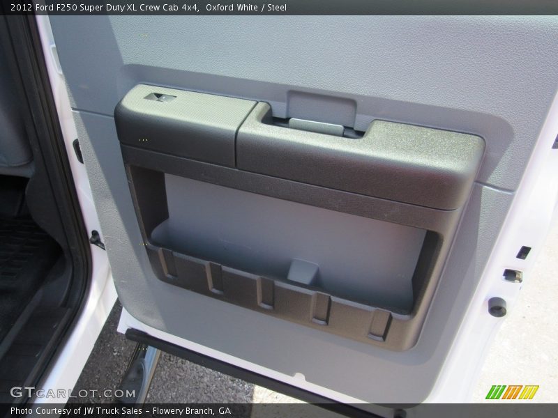 Oxford White / Steel 2012 Ford F250 Super Duty XL Crew Cab 4x4