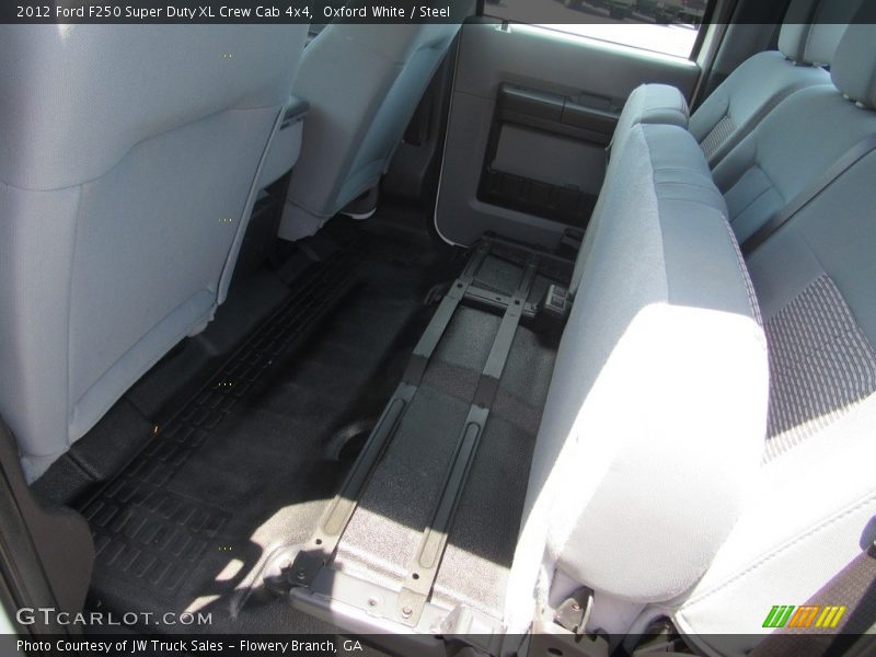 Oxford White / Steel 2012 Ford F250 Super Duty XL Crew Cab 4x4