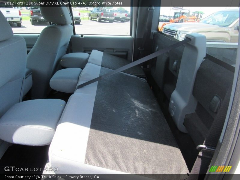 Oxford White / Steel 2012 Ford F250 Super Duty XL Crew Cab 4x4