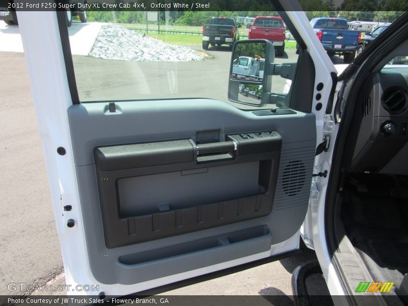 Oxford White / Steel 2012 Ford F250 Super Duty XL Crew Cab 4x4