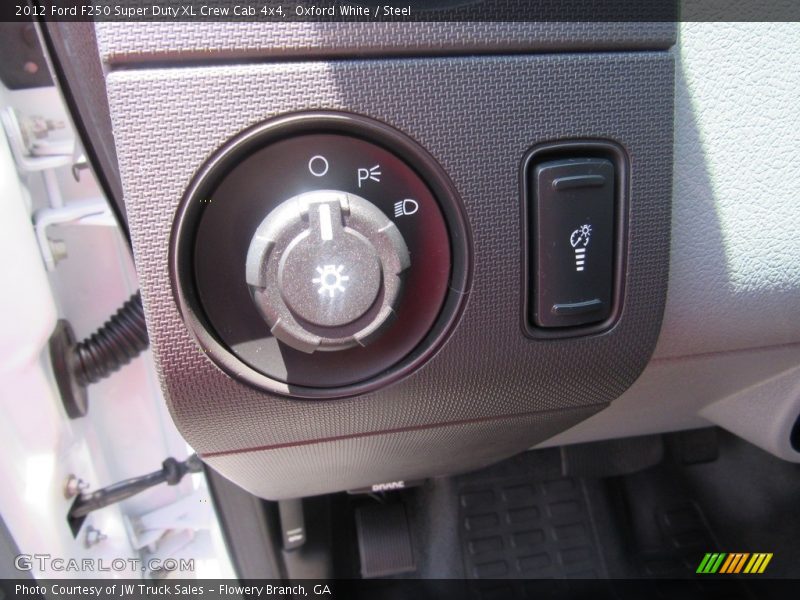 Oxford White / Steel 2012 Ford F250 Super Duty XL Crew Cab 4x4