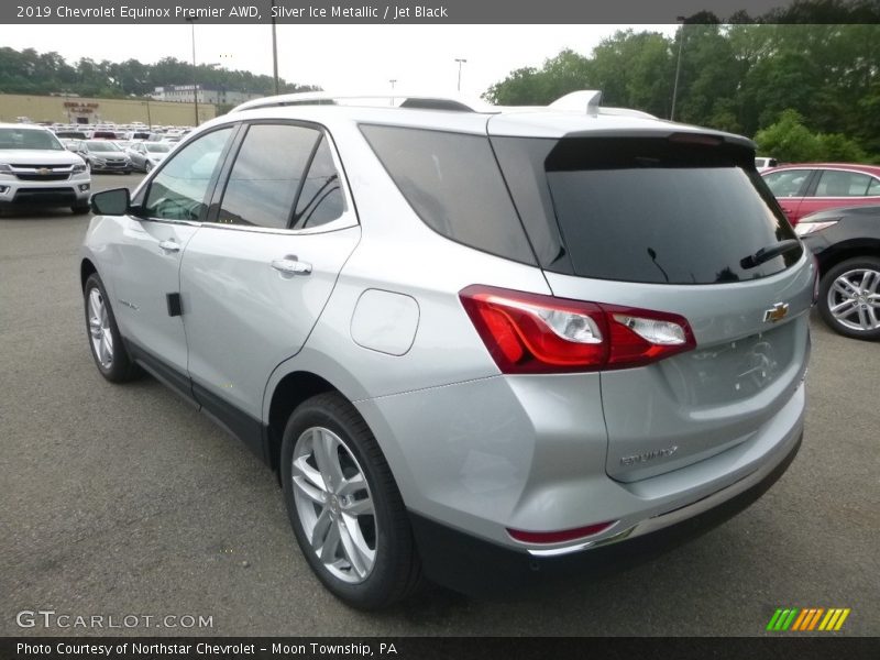 Silver Ice Metallic / Jet Black 2019 Chevrolet Equinox Premier AWD