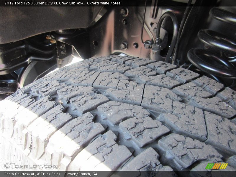 Oxford White / Steel 2012 Ford F250 Super Duty XL Crew Cab 4x4