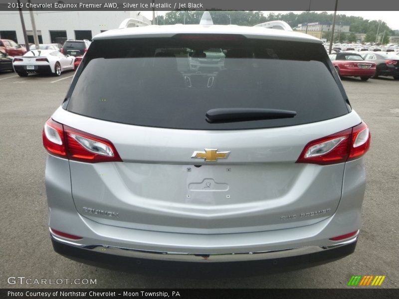 Silver Ice Metallic / Jet Black 2019 Chevrolet Equinox Premier AWD