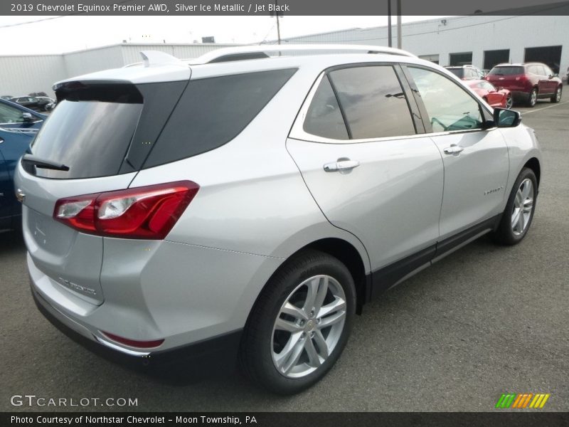 Silver Ice Metallic / Jet Black 2019 Chevrolet Equinox Premier AWD