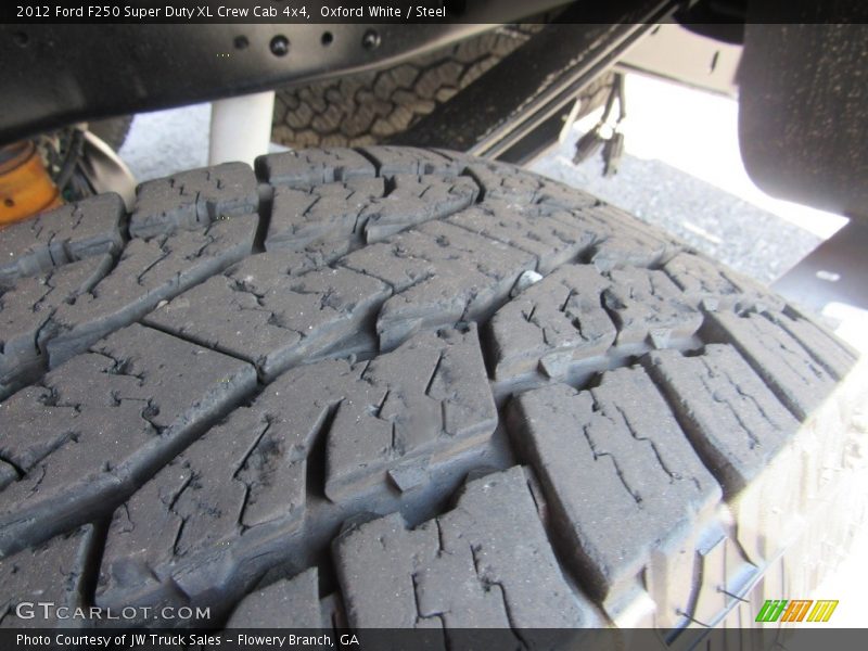 Oxford White / Steel 2012 Ford F250 Super Duty XL Crew Cab 4x4