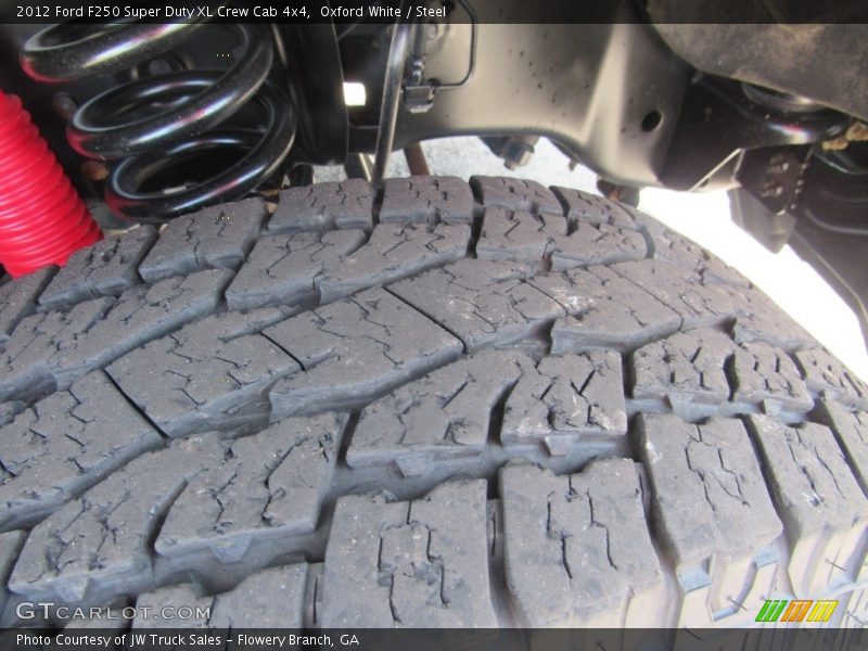 Oxford White / Steel 2012 Ford F250 Super Duty XL Crew Cab 4x4