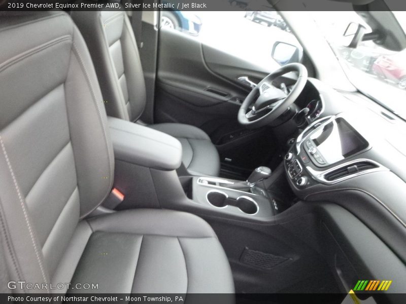Silver Ice Metallic / Jet Black 2019 Chevrolet Equinox Premier AWD