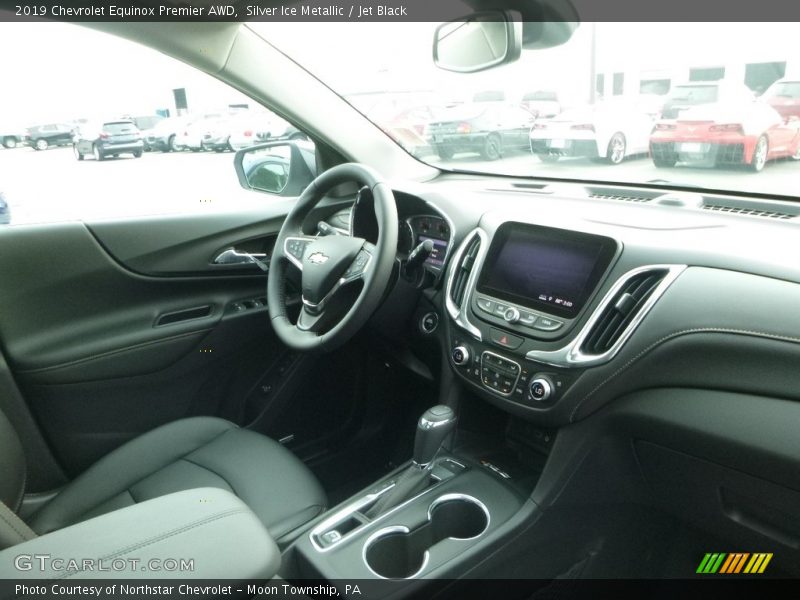 Silver Ice Metallic / Jet Black 2019 Chevrolet Equinox Premier AWD