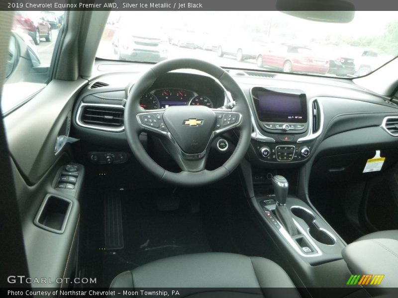 Silver Ice Metallic / Jet Black 2019 Chevrolet Equinox Premier AWD