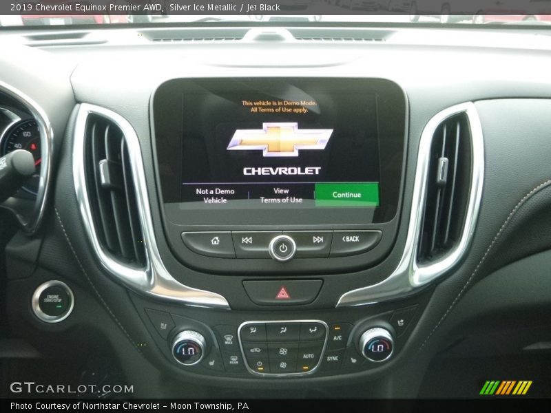 Silver Ice Metallic / Jet Black 2019 Chevrolet Equinox Premier AWD