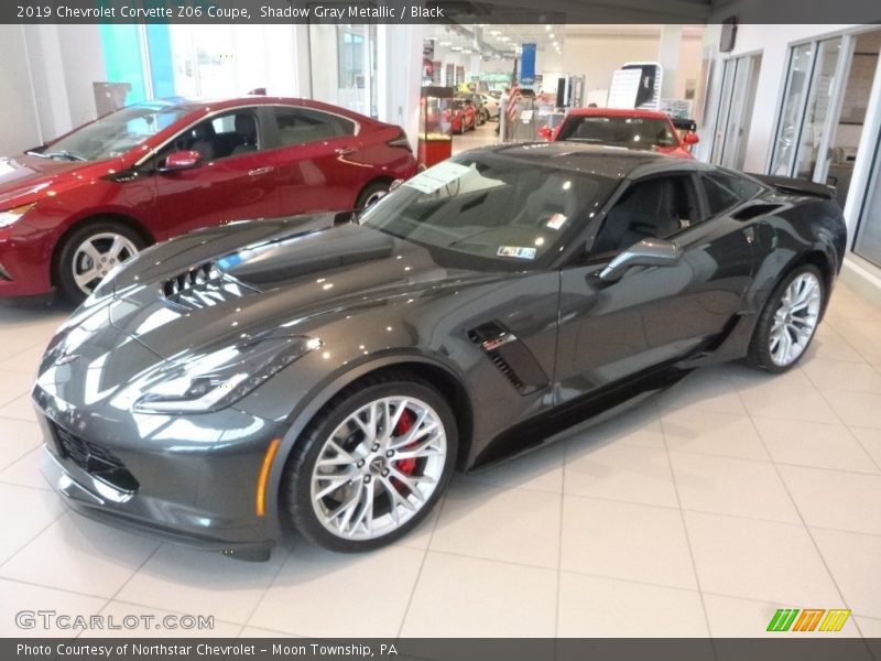 Shadow Gray Metallic / Black 2019 Chevrolet Corvette Z06 Coupe