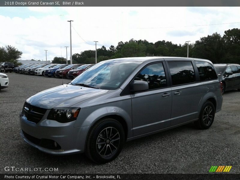 Billet / Black 2018 Dodge Grand Caravan SE