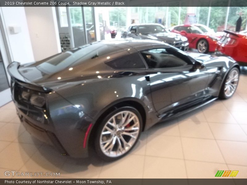 Shadow Gray Metallic / Black 2019 Chevrolet Corvette Z06 Coupe
