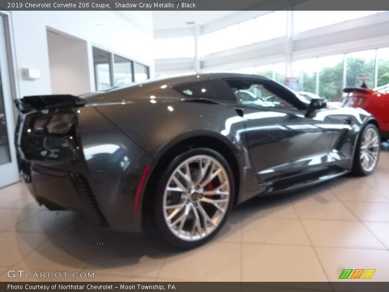 Shadow Gray Metallic / Black 2019 Chevrolet Corvette Z06 Coupe